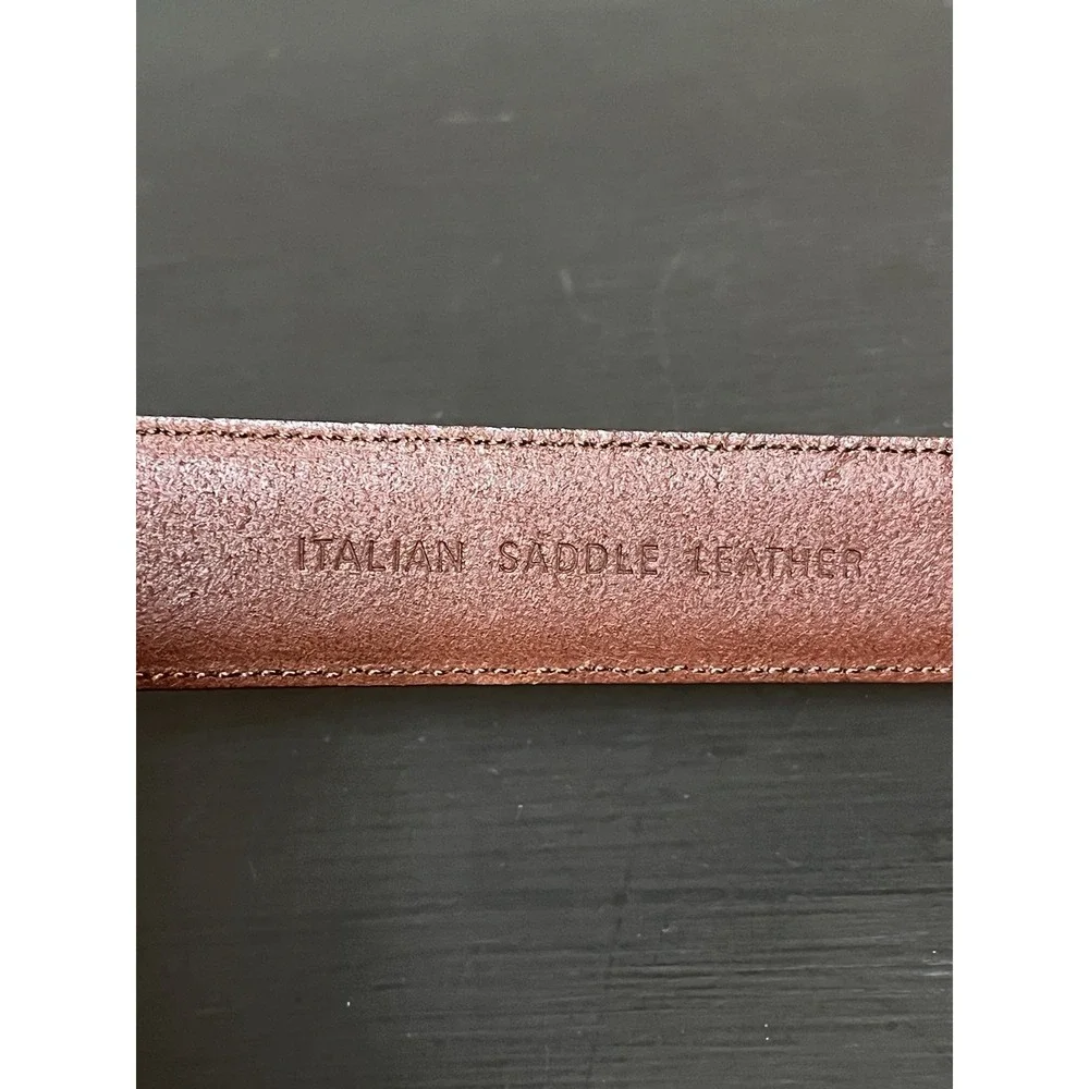 Polo Ralph Lauren Belt Mens 42 105cm Brown Genuine Italian  Seattle‎ Leather